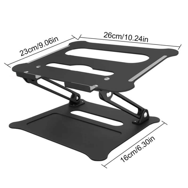 Jual Ns Laptop Cooling Stand Aluminum Holder Laptop Folding Vl01 Online November 2020 Blibli