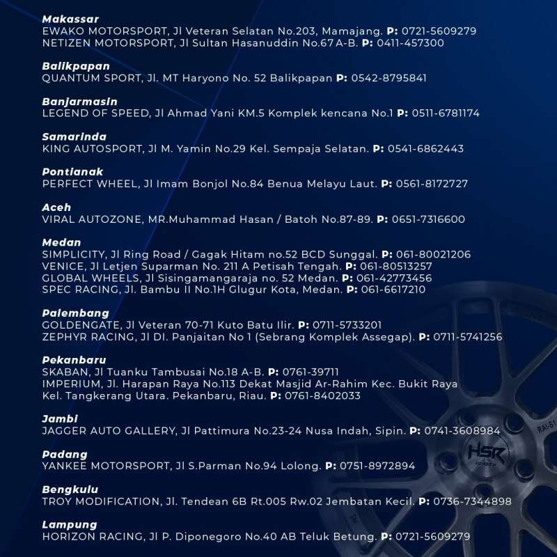 Jual Velg Mobil R20 Hsr Myth10 Pcd H6x139 7 Et25 Online Februari 2021 Blibli