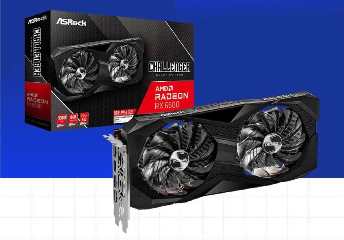 グラフィックボード・グラボ・ビデオカード ASRock RX 6600 CHALLENGER ITX ASRock > AMD Radeon™ RX 6600 Challenger ITX 8GB