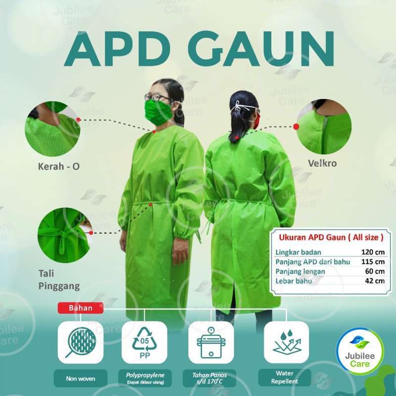 Jual Apd Gaun Baju Operasi Surgical Gown Krah O Murah Mei 2021 Blibli
