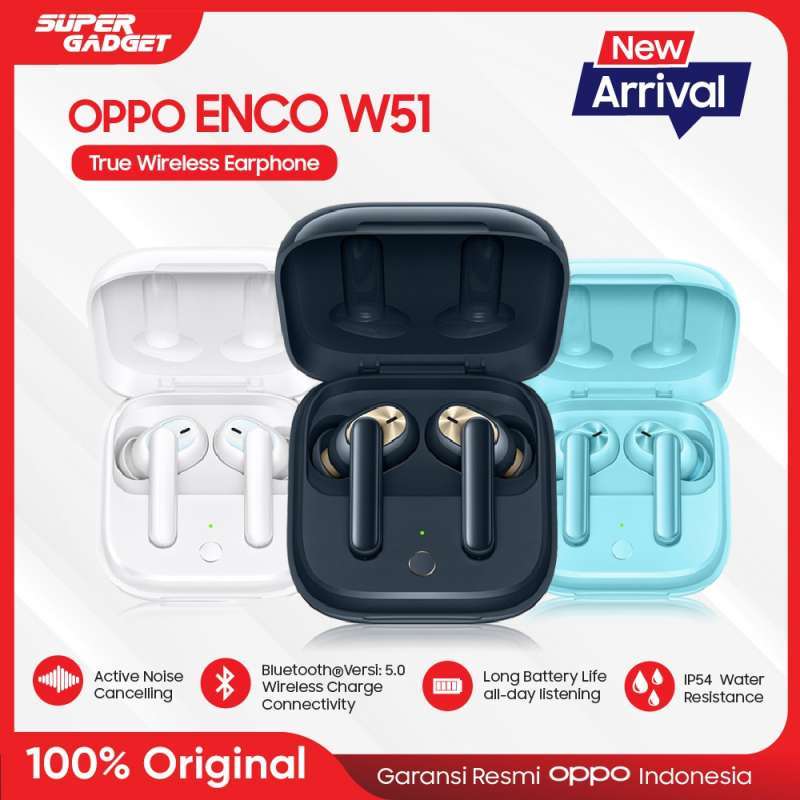 Oppo Enco W51 TWS Headset Bluetooth 