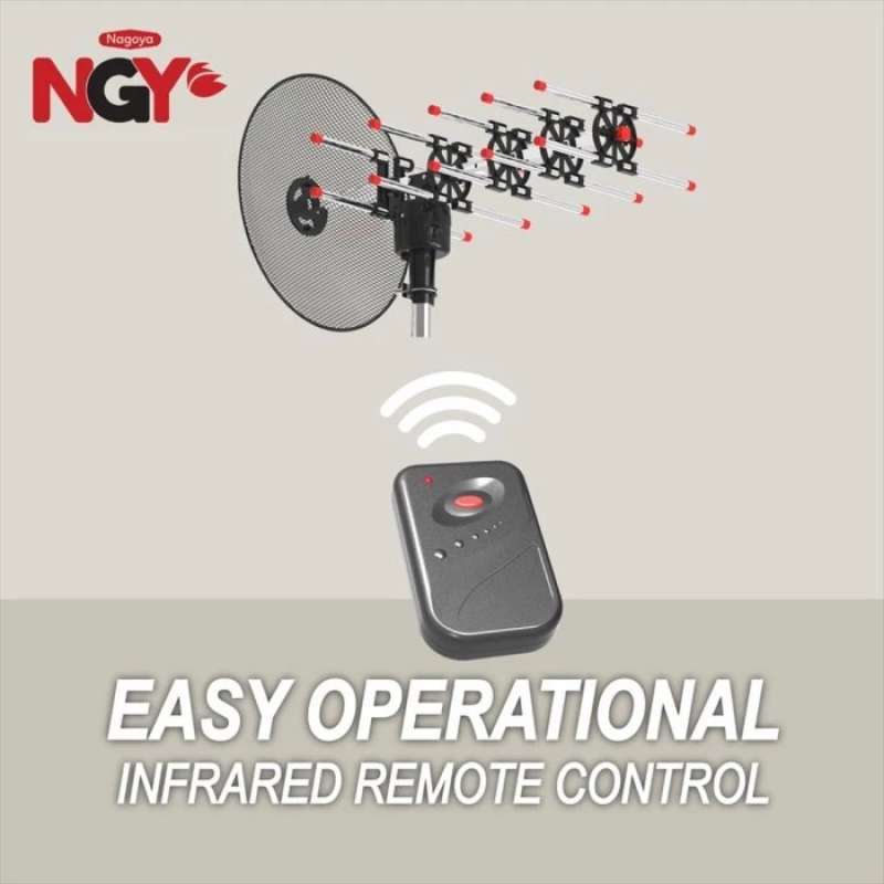 Jual Antena TV Outdoor NAGOYA NGY Antenna Remote 880 Online Januari 2021 |  Blibli