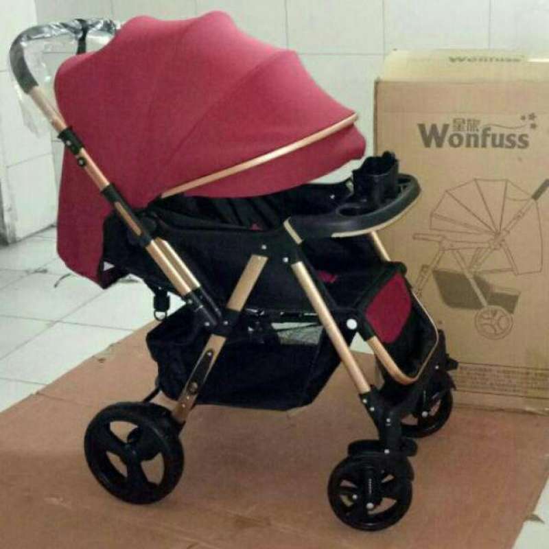Jual Stroller Baby Original Baby Bliss Luxury New Wonfuss Kereta Dorong Bayi New Wonfus All Black Original Cup Holder Bassinett Alas Stroller Online Mei 2021 Blibli