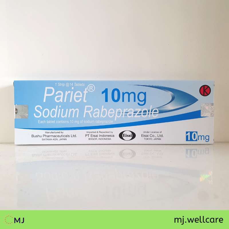 pariet 10 mg 14 tablet