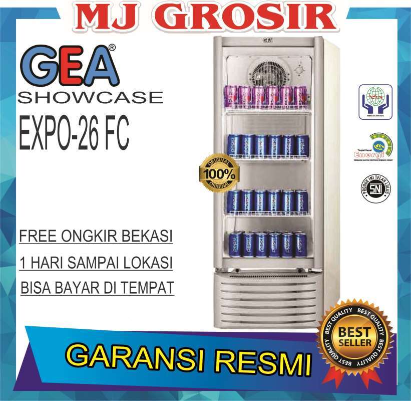 Jual SHOWCASE GEA EXPO 26 FC DISPLAY 