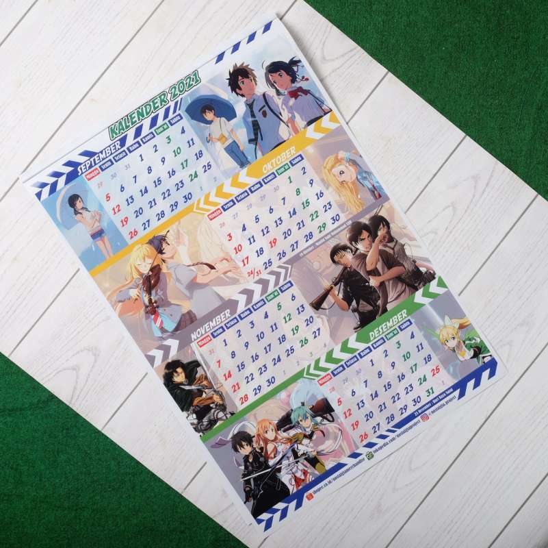 Jual Kalender Anime 2021 Variasi B Online Februari 2021 Blibli Sjablonen van word kalenderstoggle submenu. kalender anime 2021 variasi b