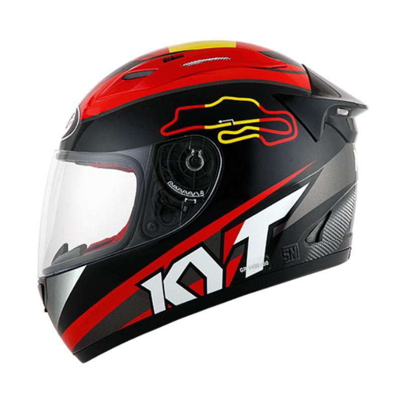 Promo Kyt Rc7 Spain Motif 15 Helm Full Face Kyt Rc Seven L