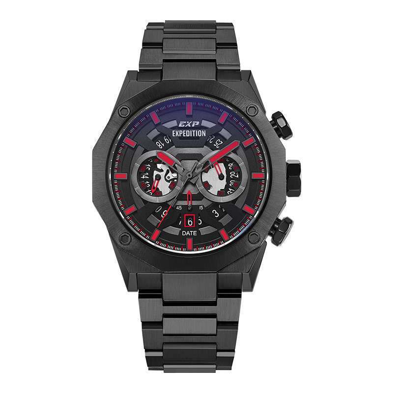 Promo Jam Tangan Expedition Pria Chronograph E 6834 Mc Original