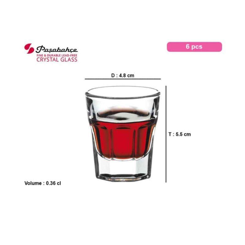 Jual Pasabahce Gelas Sloki Casablanca 0 36 Cl 6 Pcs Online Desember 2020 Blibli