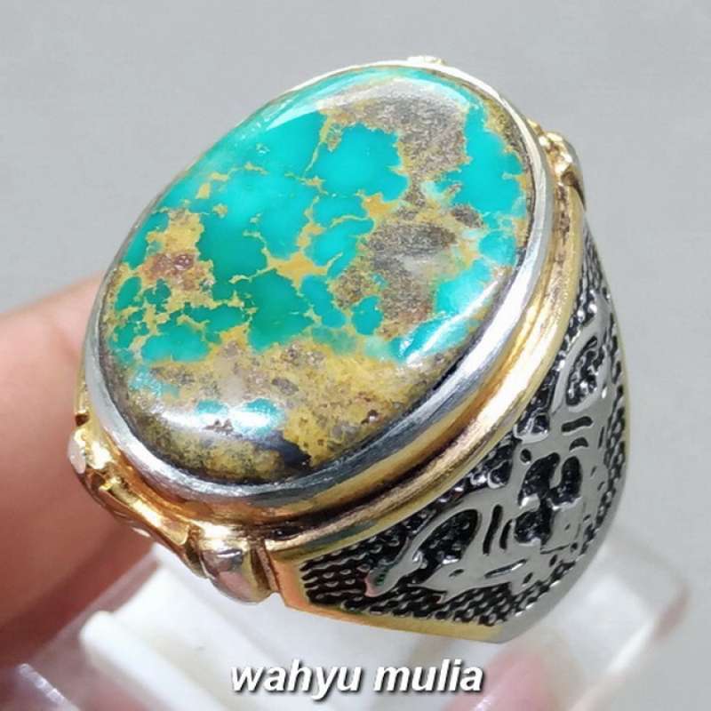 Promo Batu Pirus Persia Urat Emas Asli (Kode 1725) di Seller ...