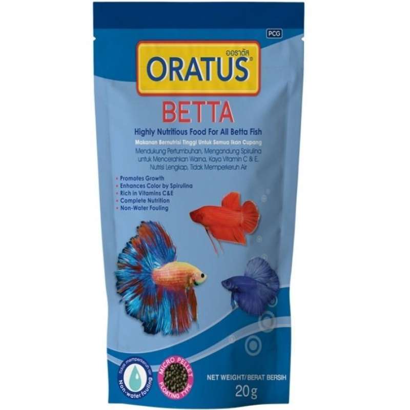 Jual Oratus Betta 20 Gram Termurah Harga Grosir Terupdate Hari