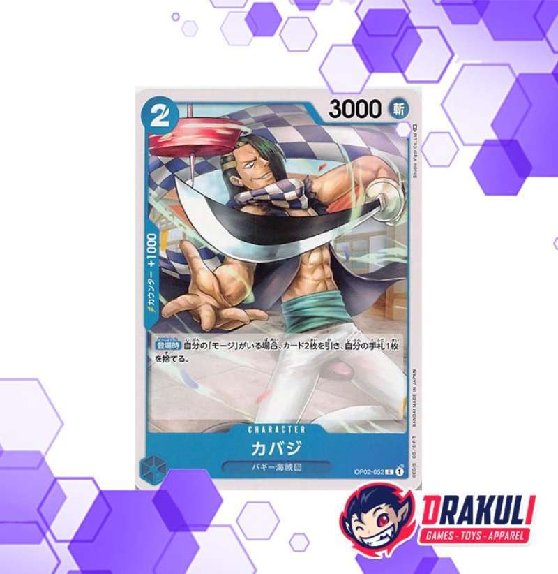 Jual One Piece Card Game - Cabaji Op02-052 C Di Seller Drakuli Games  Flagship Store - Drakuli Games Store - Kota Jakarta Pusat | Blibli