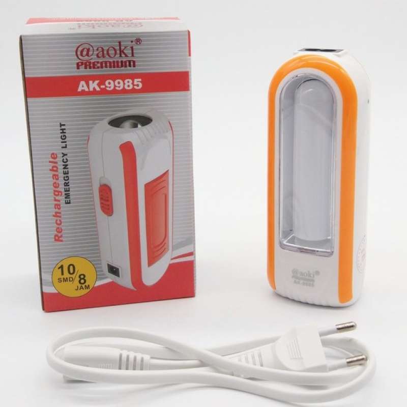 aoki lampu emergency tube 10smd 1w lampu darurat ak 9985