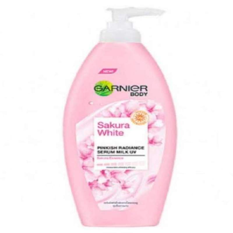 Jual Garnier Sakura White Pinkish Radiance Serum Milk Uv Body Lotion Skin Care 400 Ml Online Februari 21 Blibli