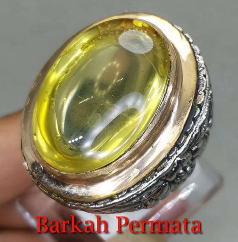 batu kecubung kuning kalimantan