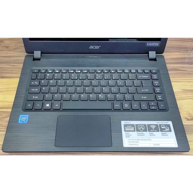 Jual Acer Aspire3 A314 32 Intel N4120 4gb Ram 256gb Ssd 14hd Win10 Ohs2019 Online Desember 2020 Blibli