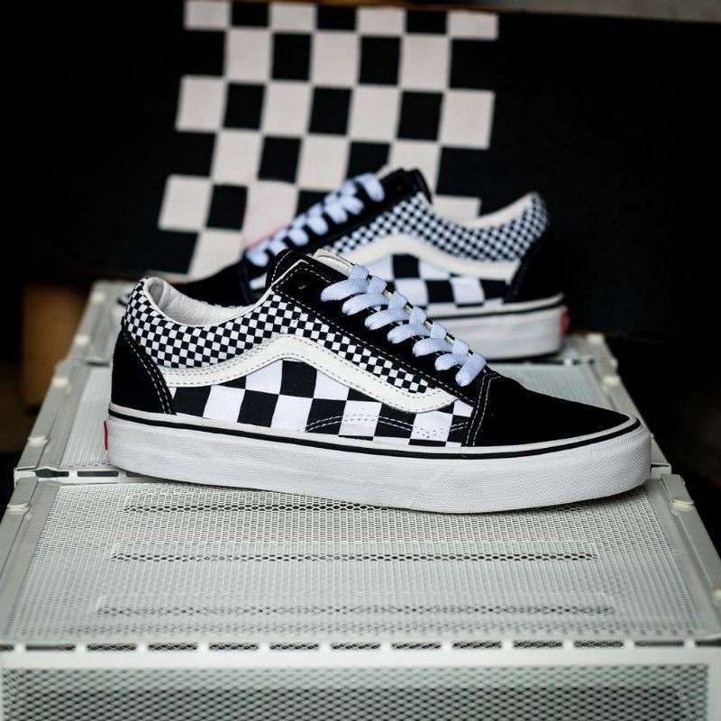 vans mix checkerboard