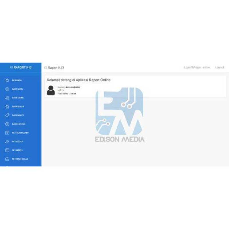 Jual Sistem Aplikasi Raport K13 Berbasis Web Codeigniter Terbaru Juli 2021 Blibli