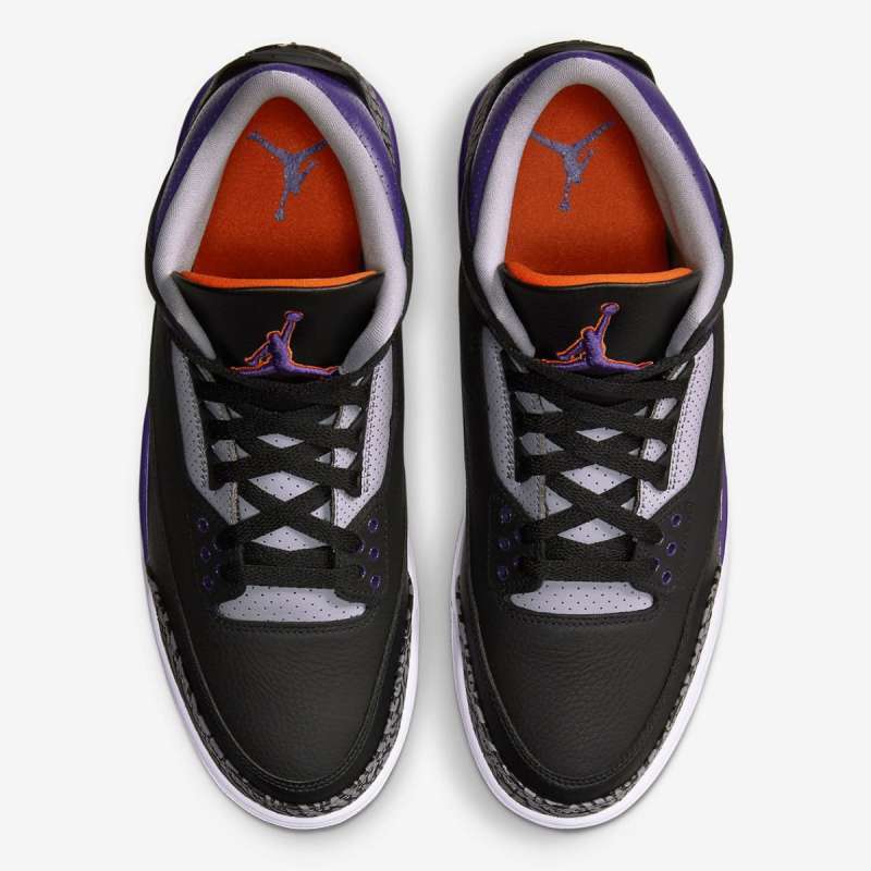 retro 3 purple