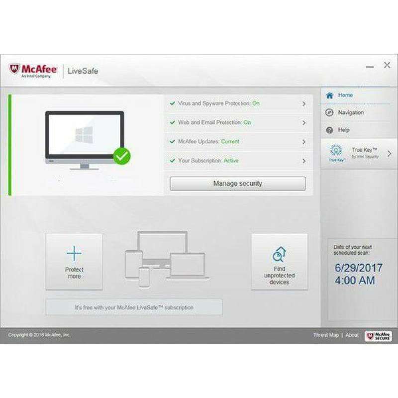 McAfee Antivirus Plus 2020 Antivirus 1 Device 1 Tahun