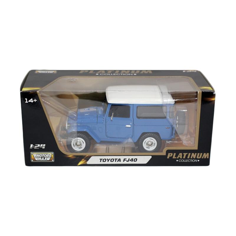 Jual FS MBW MotorMax Toyota FJ40 Diecast Biru di Seller