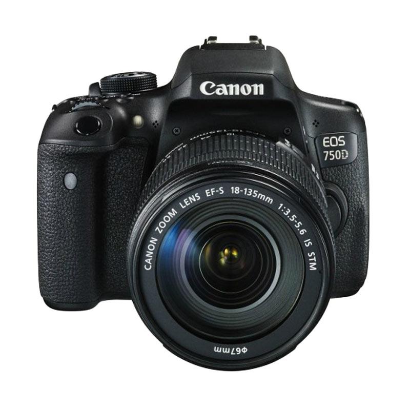 Canon EOS 750D Kit EF-S 18-135mm IS STM Built-in Wifi