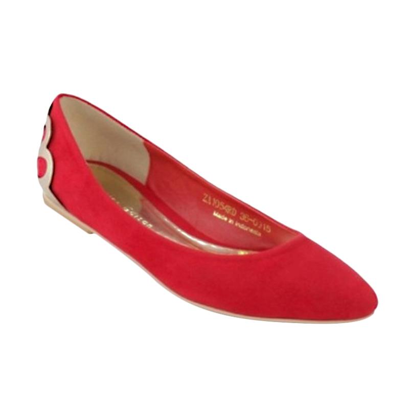 NICHOLAS EDISON Zhira Flat Shoes - Red