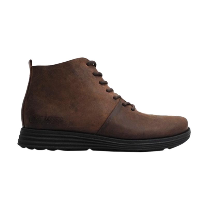Bigbunneey Zapato SBT032 Sepatu Pria - Dark Brown