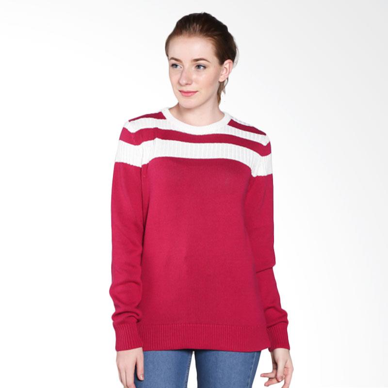 COLDWEAR 16004 Sweater Wanita - Burgundy