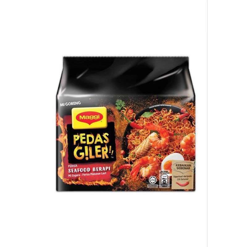 Promo Maggi Pedas Giler Seafood 76g X 5 X 3 Pack Di Seller Jocom Mshopping Sdn Bhd Official Store Malaysia Blibli