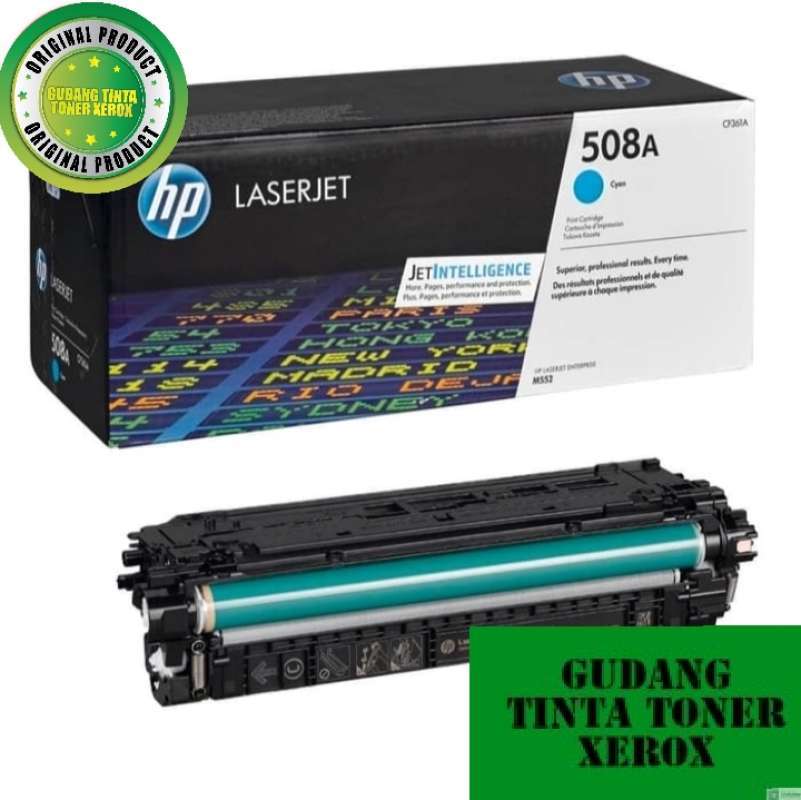 hp laserjet 508a magenta toner cf363a original merah