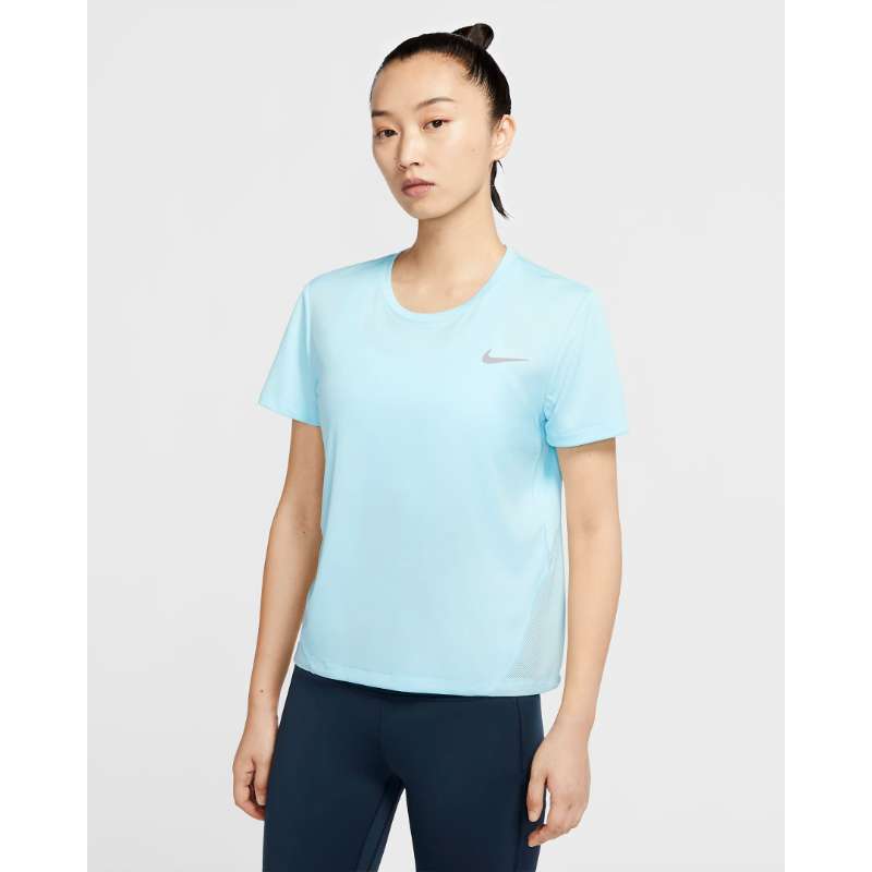 Jual Baju Olahraga Fitness Wanita NIKE As W Nk Miler Top Ss