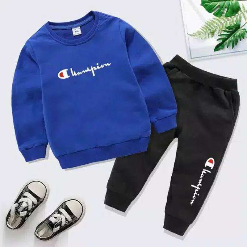 Jual Setelan Anak Laki Laki Dan Perempuan Champion Sweater Hoodie Dan Celana Jogger Anak Cocok Anak Usia 4 6 Tahun Bahan Babyterry Premium Lembut Online Maret 2021 Blibli Katun teteron bahan celana : setelan anak laki laki dan perempuan champion sweater hoodie dan celana jogger anak cocok anak usia 4 6 tahun bahan babyterry premium lembut