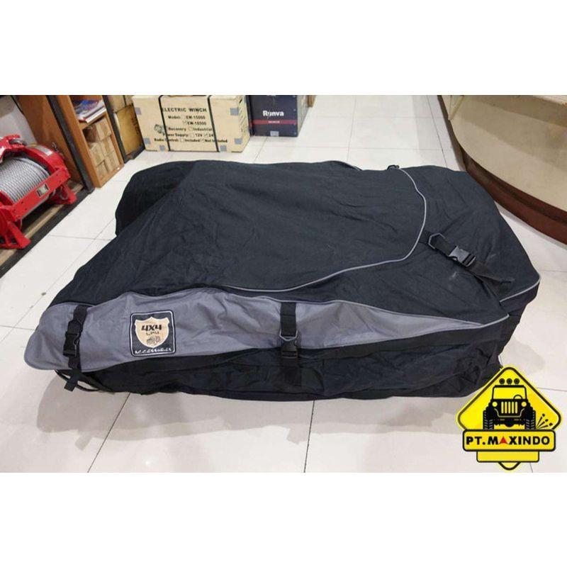 small rooftop cargo box