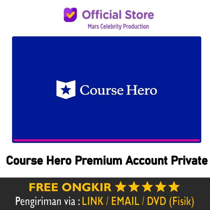 Jual Akun Coursehero Premium Vip Account Private Use Course Hero Online Mei 2021 Blibli