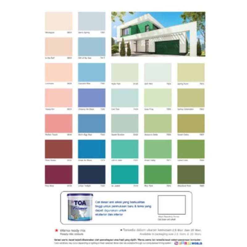Jual Cat Tembok 4 Seasons Exterior Toa Paint Indonesia Murah Mei 2021 Blibli
