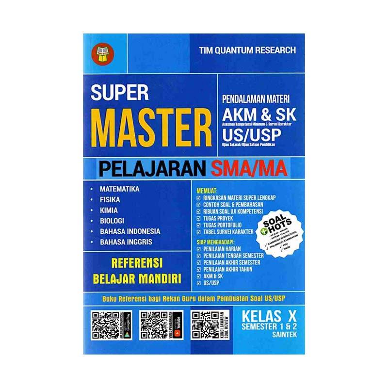Jual Super Master Pelajaran Sma Ma Kelas X Smt 1 2 Saintek Terbaru Juni 2021 Blibli