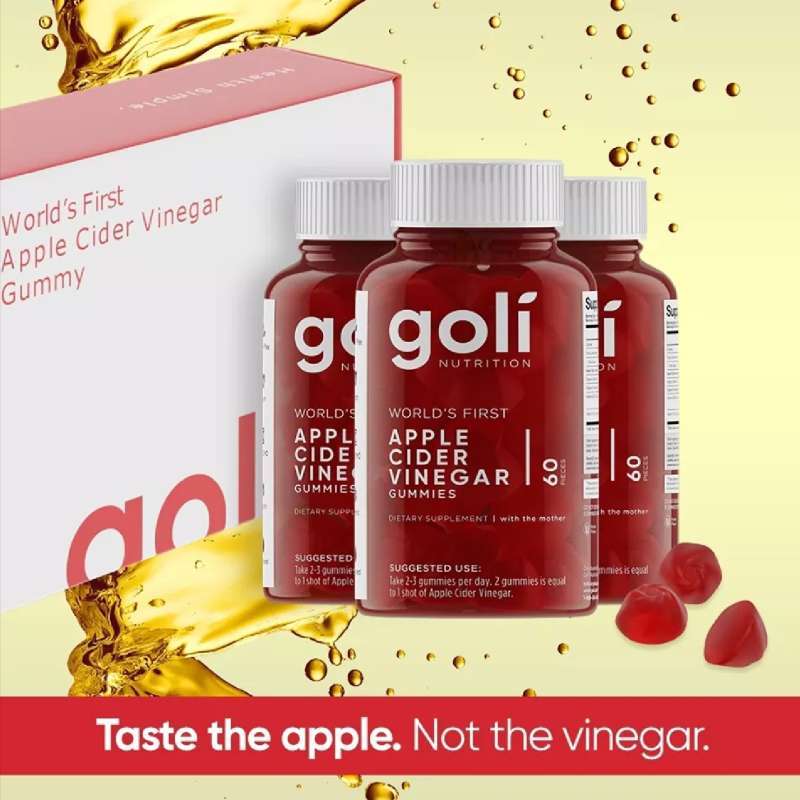 Jual GOLI - GUMMY APPLE CIDER VINEGAR di Seller PT Vasu Dev ...
