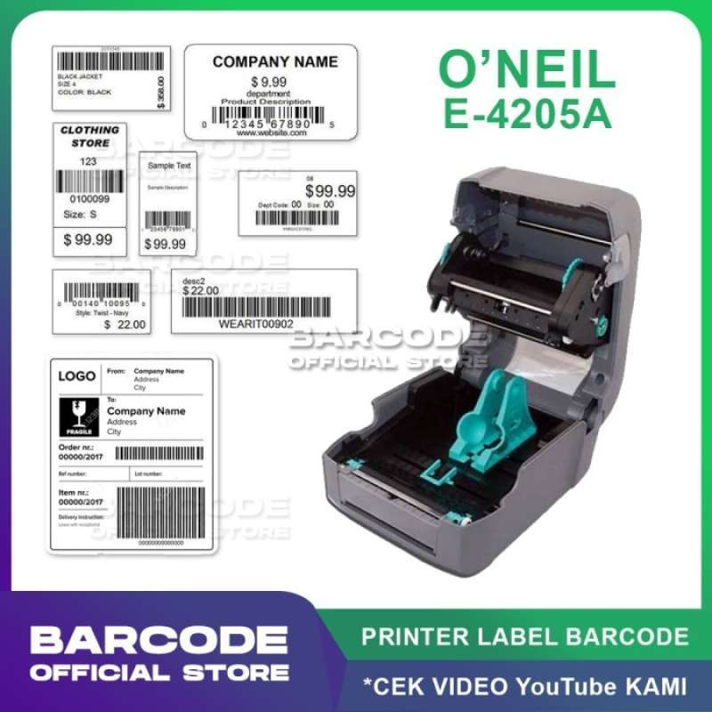 Jual HONEYWELL E-4205A ( USB + LAN ) PRINT STIKER LABEL ...