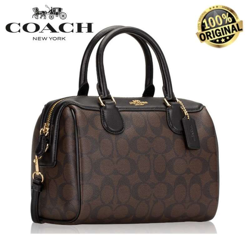 Coach mini bennett mahogany hot sale
