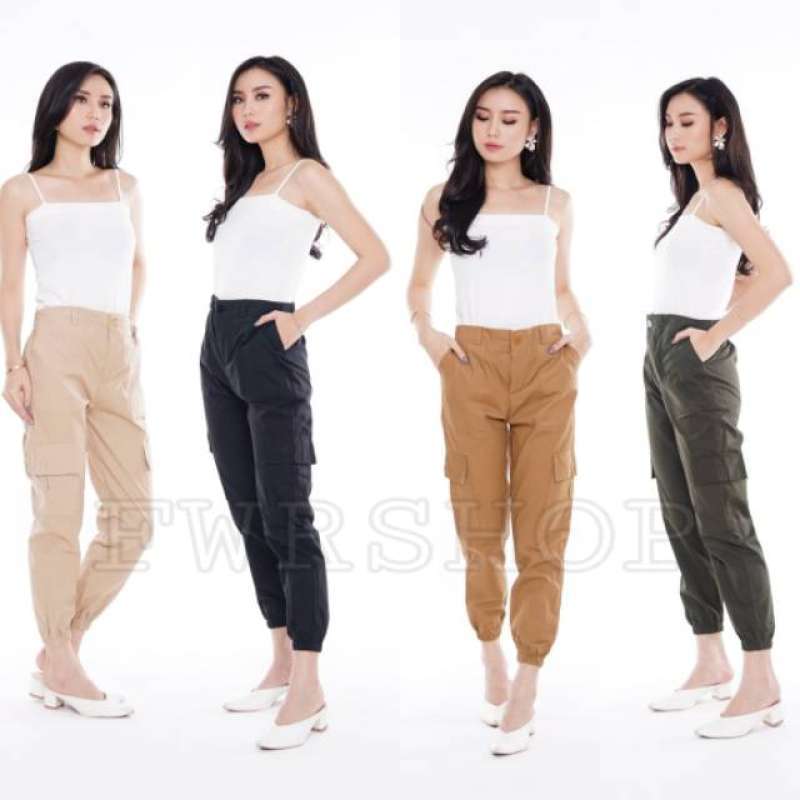 Jual Fwr Cargo Pants Joger Celana Jogger Wanita Online Maret 2021 Blibli Celana jogger pants army medan, celana jogger wanita online medan, jogger celana wanita medan, jogger pants harga medan, koleksi celana jogger medan, celana jogger pants murah medan, celana jogger training pria medan, celana jogger wanita pendek med. fwr cargo pants joger celana jogger wanita