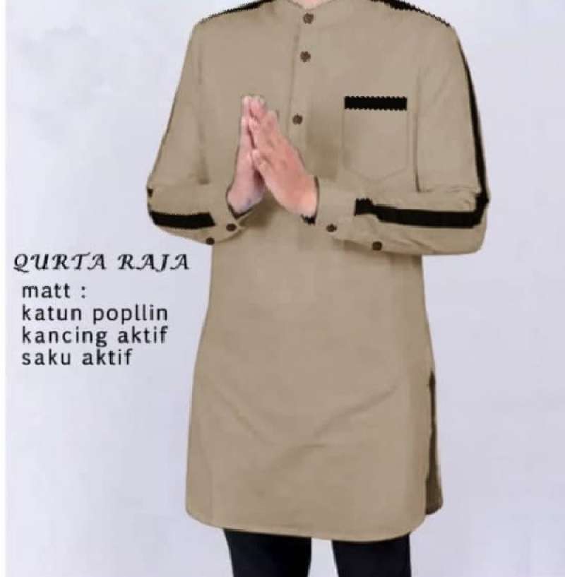Jual Qurta Raja Pakaian Baju Koko Qurta Pria Muslim Model Terbaru Termurah Terlaris Coksu L Terbaru Juni 2021 Blibli