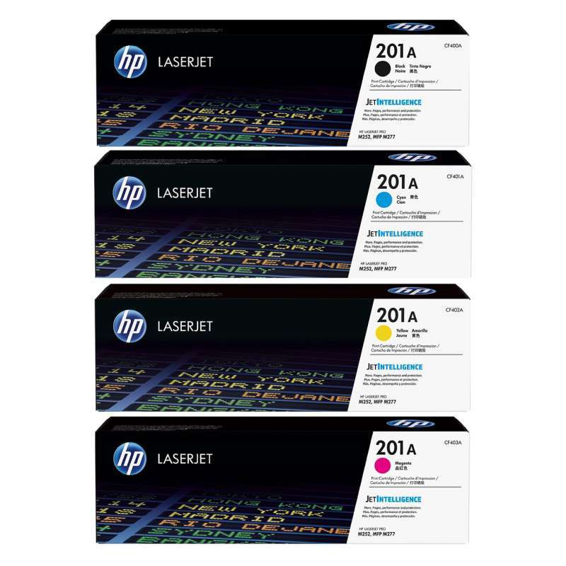 HP 201A Cyan LaserJet Toner Cartridge 