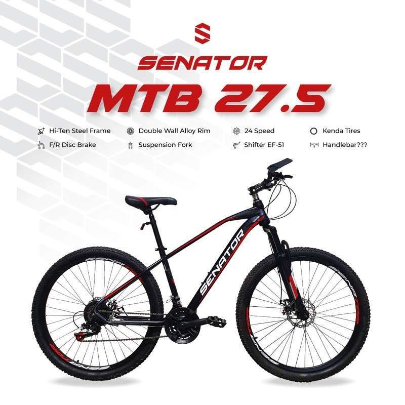Sepeda Gunung Mtb Senator 27 5 Terbaru Agustus 2021 Harga Murah Kualitas Terjamin Blibli