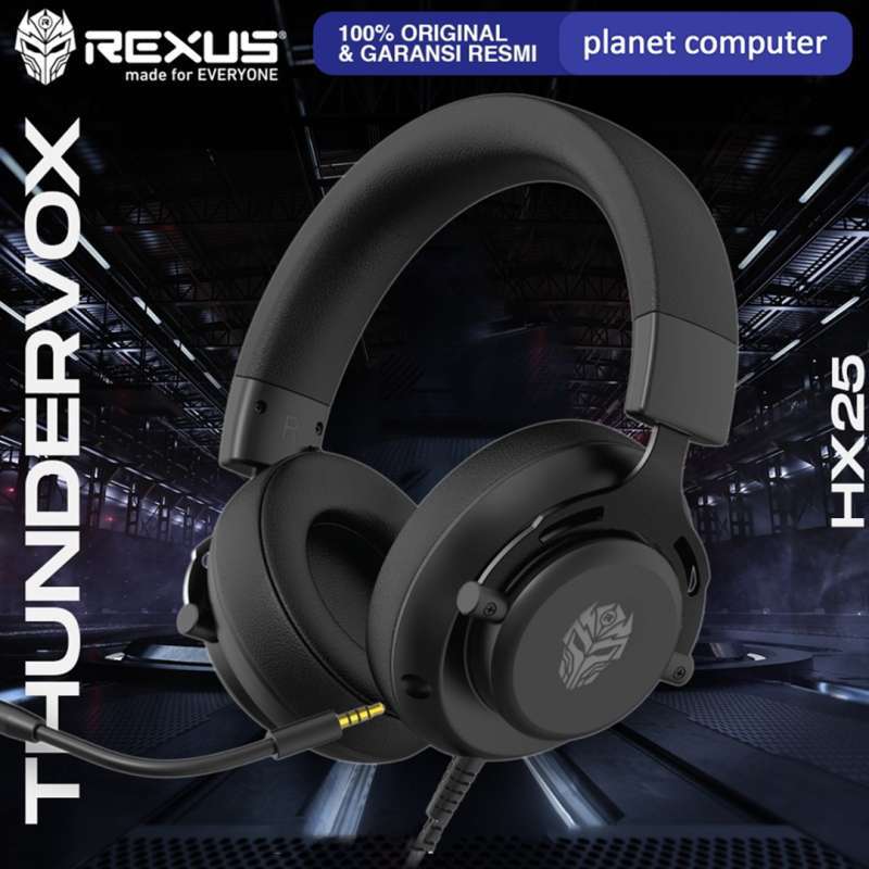 Rexus headset gaming sales thundervox stream hx25