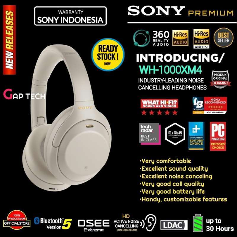 Promo Sony WH 1000XM4 Premium Wireless 