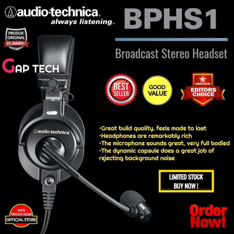 Audio technica on sale bphs1 harga