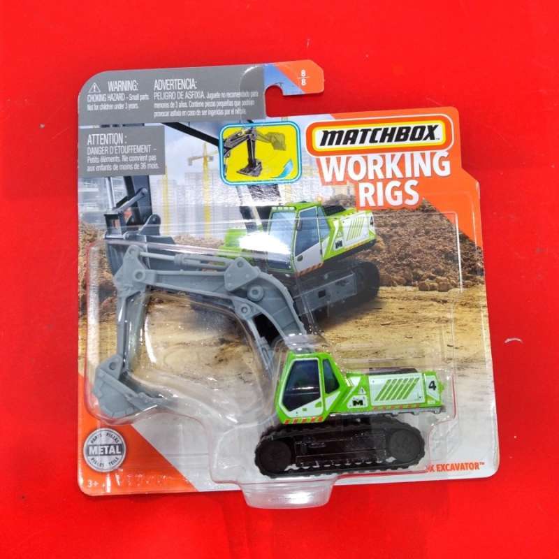 Matchbox excavator truck clearance