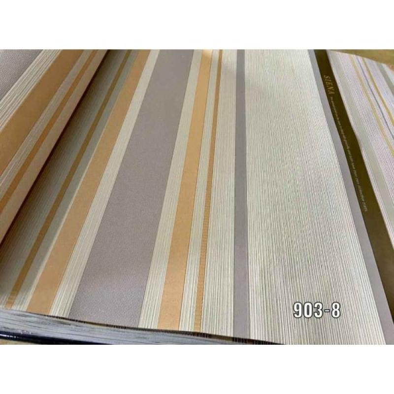 Jual Wallpaper Dinding Motif Garis Simple Cream Gold Siena Mewah Terbaru Juni 2021 Blibli