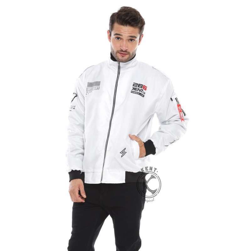 Jaket Bomber Pilot Original Merk Kent Putih B 01 Terbaru Agustus 2021 Harga Murah Kualitas Terjamin Blibli